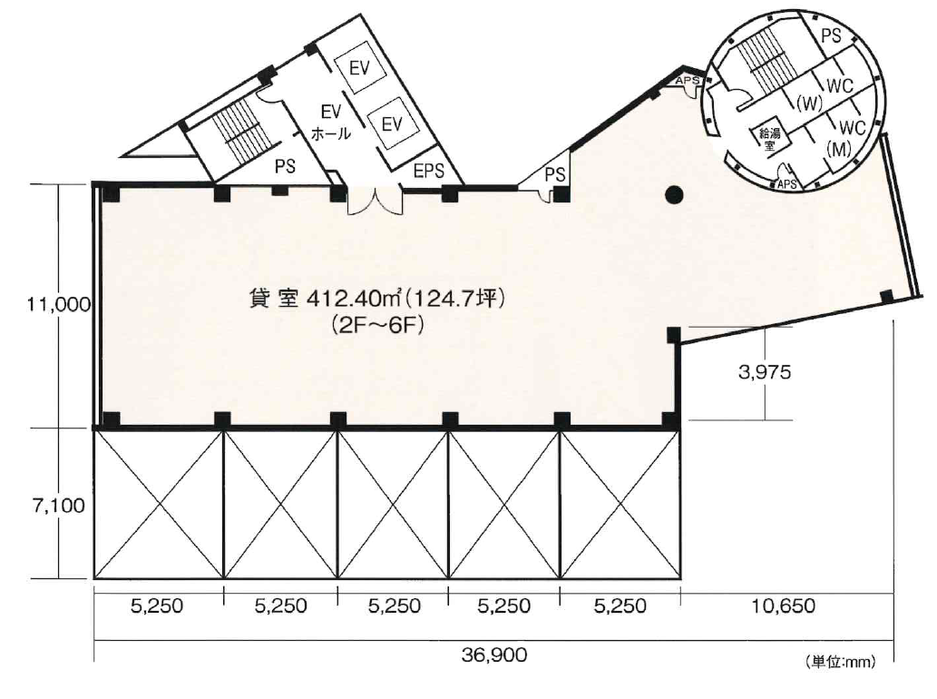 基準階平面図