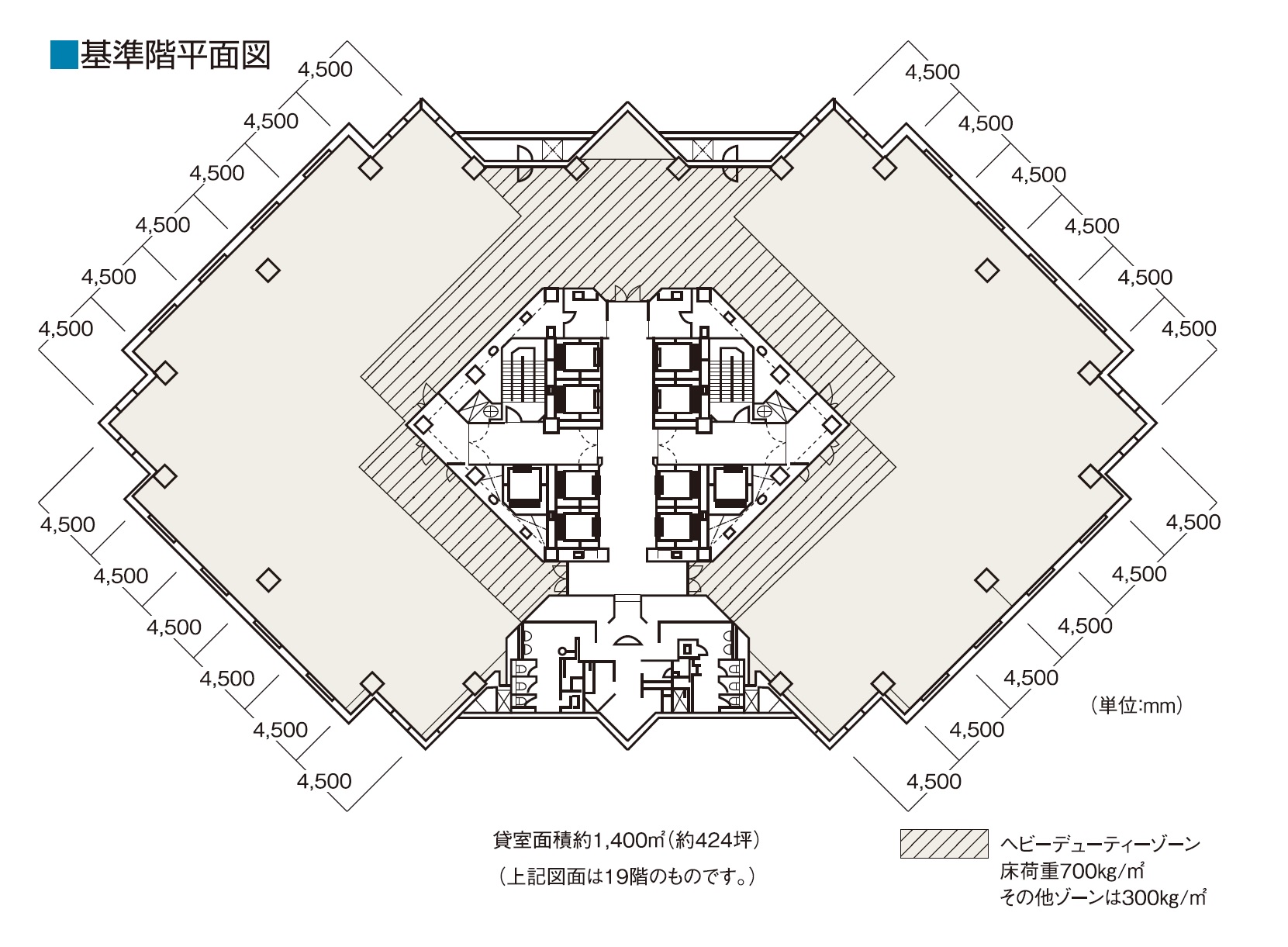 基準階平面図