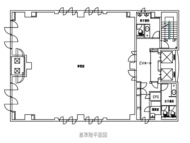 基準階平面図