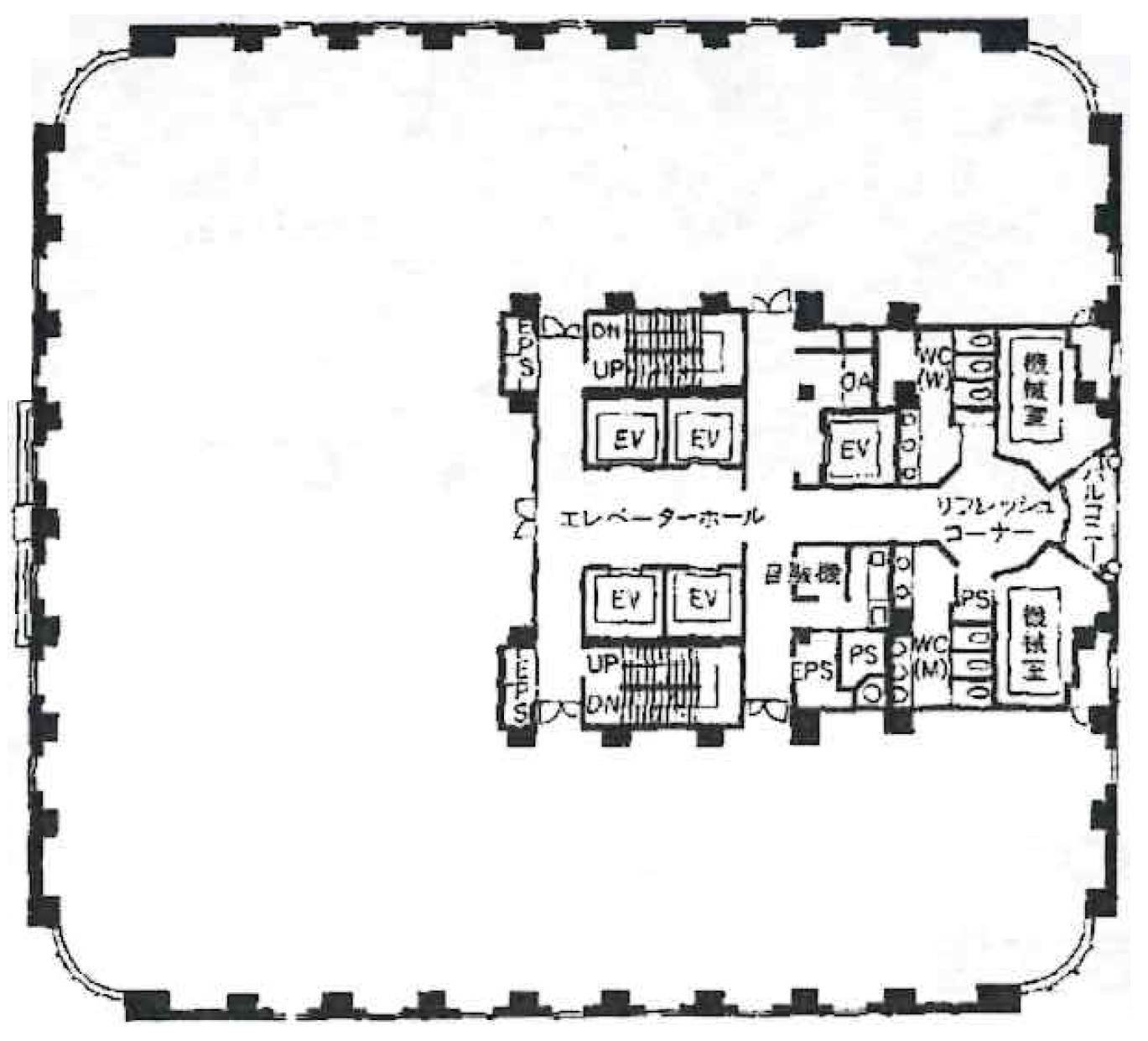 基準階平面図