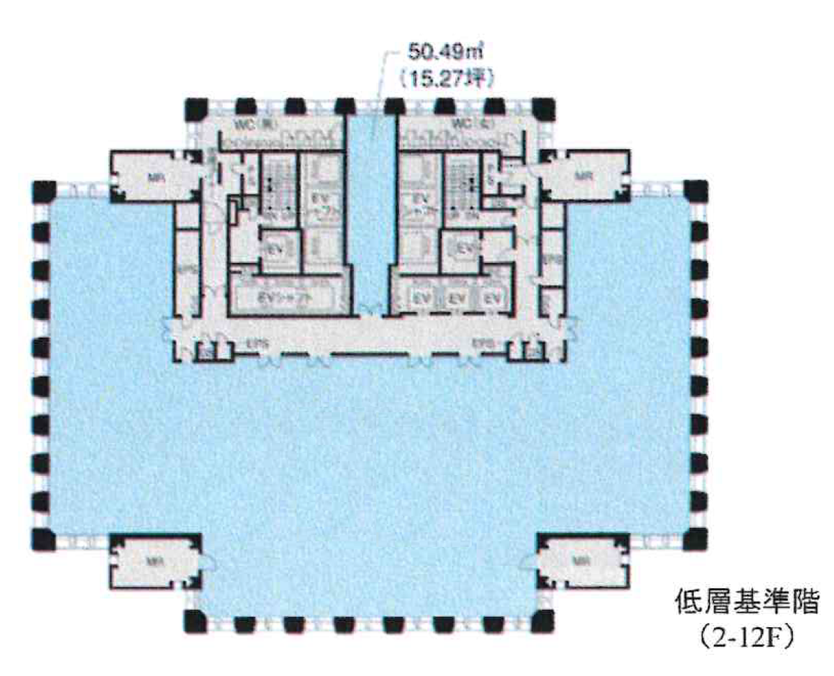 基準階平面図