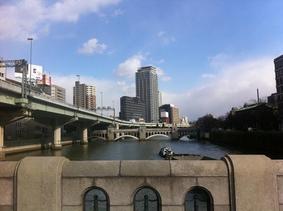 大江橋からの堂島川