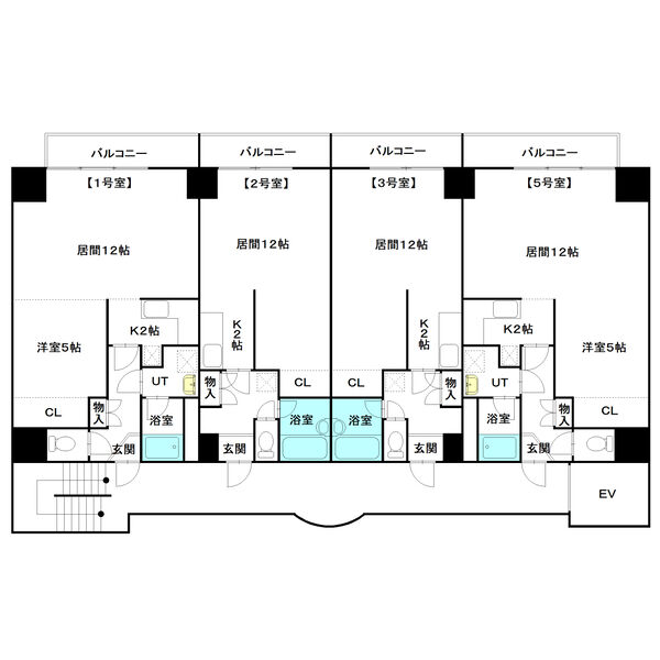 基準階平面図