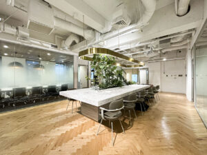 【セットアップ】神田エリア　高級感のあるデザインオフィス！