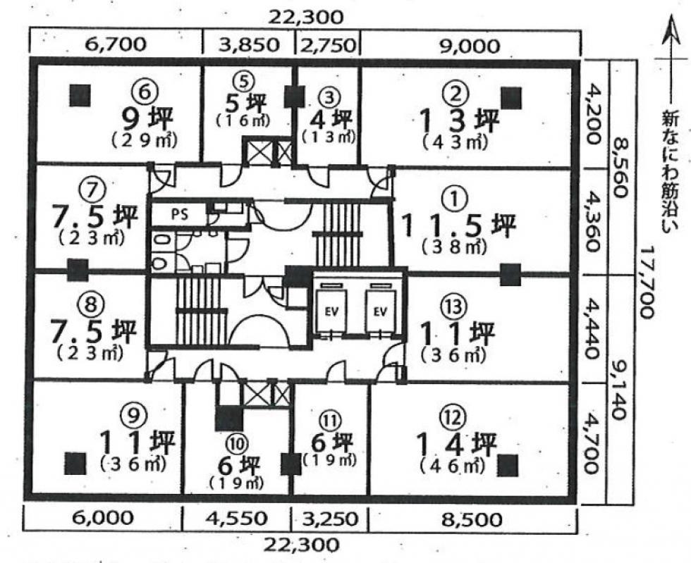 間取り図 O-01000825-054