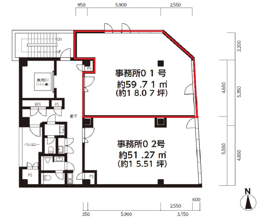 間取り図 O-01022598-005